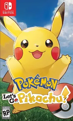Pokemon Let’s Go Pikachu cover art
